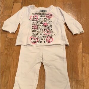 JM 2 piece sweat shirt/leggings 18/24M